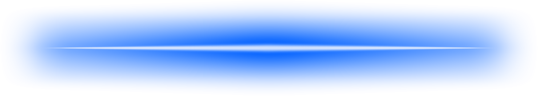 Glowing Blue Neon Line